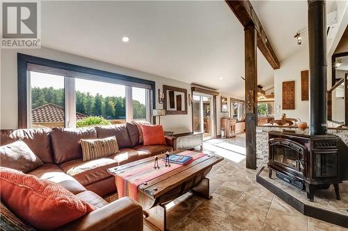 270 Spence Lane, Athens, ON - Indoor Photo Showing Living Room With Fireplace