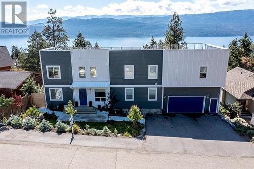 571 Mountain Drive, Vernon, BC - Outdoor With Body Of Water With Facade