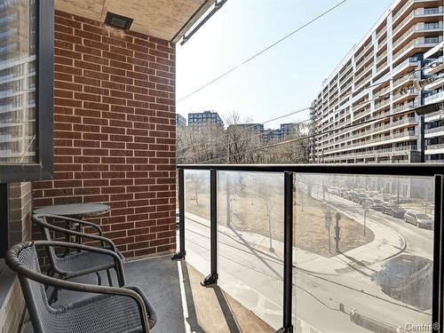 Balcony - 316-225 Rue De La Montagne, Montréal (Le Sud-Ouest), QC - Outdoor With Exterior