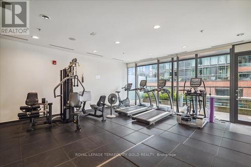 601 - 8 Dovercourt Road, Toronto (Trinity-Bellwoods), ON - Indoor Photo Showing Gym Room