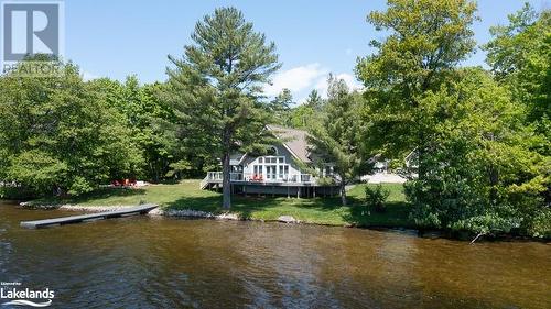 Great View from The Boat! - 2066 Beman Point Lane, Coldwater, ON - Outdoor With Body Of Water