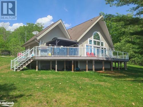 2066 Beman Point Lane, Coldwater, ON - Outdoor With Deck Patio Veranda