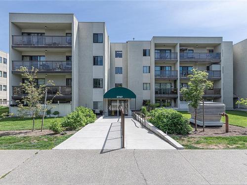 202-2747 Quadra St, Victoria, BC - Outdoor With Balcony With Facade