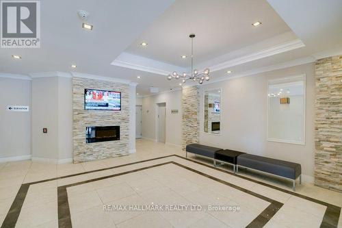 710 - 8 Silverbell Grove, Toronto (Malvern), ON - Indoor Photo Showing Other Room With Fireplace