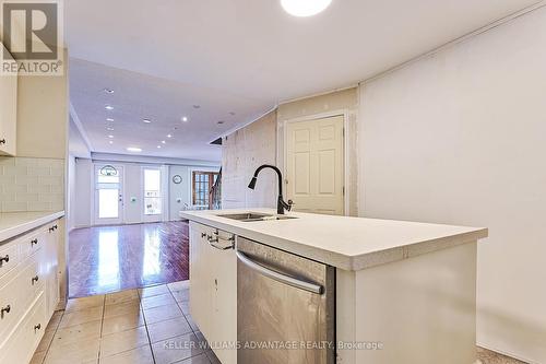 33 Pringdale Gardens Circle, Toronto, ON - Indoor Photo Showing Kitchen With Double Sink