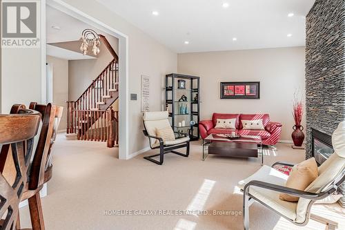 24 Post Oak Drive, Richmond Hill, ON - Indoor With Fireplace