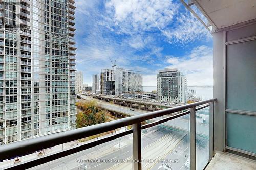 1008 - 11 Brunel Court, Toronto (Waterfront Communities), ON - Outdoor With Balcony