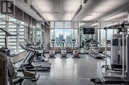 4801 - 311 Bay Street, Toronto, ON - Indoor Photo Showing Gym Room