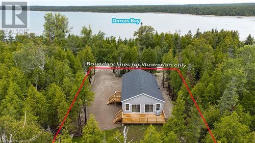 147 Dorcas Bay Road, Northern Bruce Peninsula, ON - Outdoor With Body Of Water With View