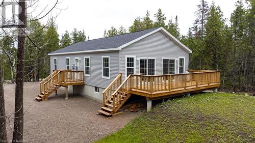 147 Dorcas Bay Road, Northern Bruce Peninsula, ON - Outdoor With Deck Patio Veranda With Exterior