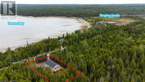 147 Dorcas Bay Road, Northern Bruce Peninsula, ON - Outdoor With View