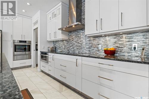 5129 Aviator Crescent, Regina, SK - Indoor Photo Showing Kitchen With Upgraded Kitchen