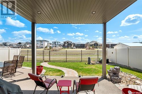 5129 Aviator Crescent, Regina, SK - Outdoor With Deck Patio Veranda With Exterior