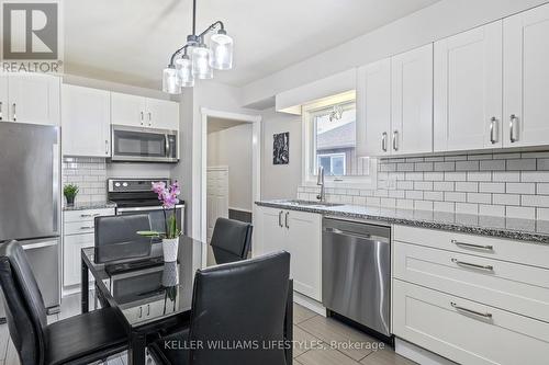 25 Heather Crescent, London, ON - Indoor Photo Showing Kitchen With Stainless Steel Kitchen With Upgraded Kitchen