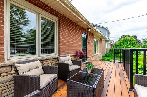 203 West 31St Street, Hamilton, ON - Outdoor With Deck Patio Veranda With Exterior