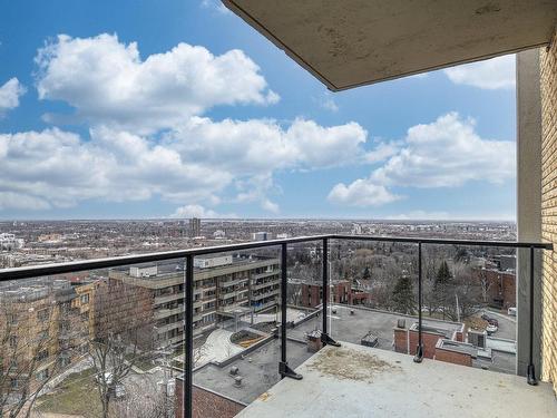 Balcony - 1015-4555 Av. Bonavista, Montréal (Côte-Des-Neiges/Notre-Dame-De-Grâce), QC - Outdoor With View