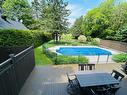 Cour - 743 Rue Principale, Lachute, QC  - Outdoor With In Ground Pool With Backyard 