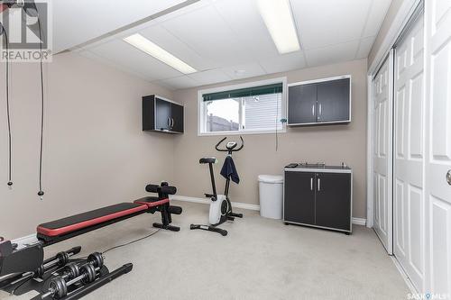 215 13Th Avenue E, Watrous, SK - Indoor Photo Showing Gym Room