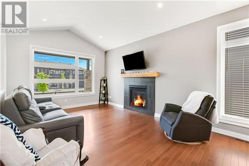 157 Argile Street, Casselman, ON - Indoor Photo Showing Living Room With Fireplace