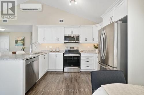 2301 - 300 Croft Street, Port Hope, ON - Indoor Photo Showing Kitchen With Stainless Steel Kitchen