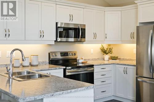 2301 - 300 Croft Street, Port Hope, ON - Indoor Photo Showing Kitchen With Stainless Steel Kitchen With Double Sink With Upgraded Kitchen