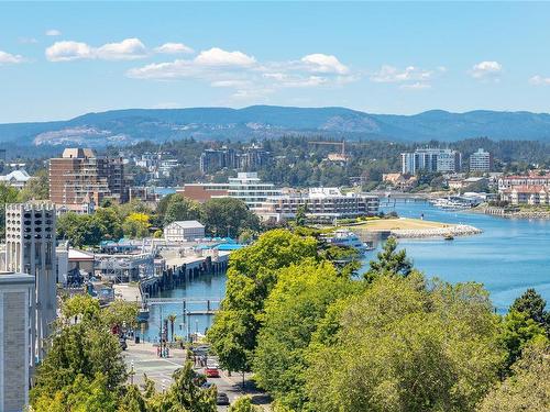 1105-777 Belleville St, Victoria, BC - Outdoor With Body Of Water With View