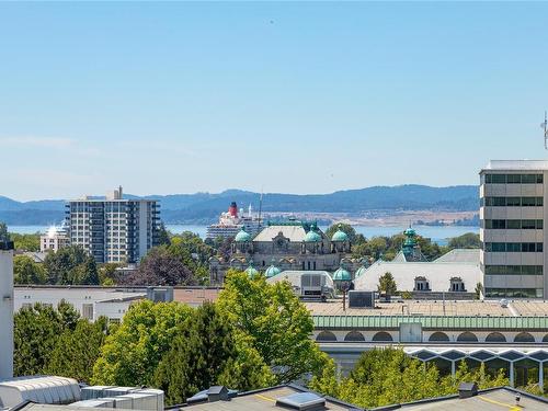 1105-777 Belleville St, Victoria, BC - Outdoor With Body Of Water With View