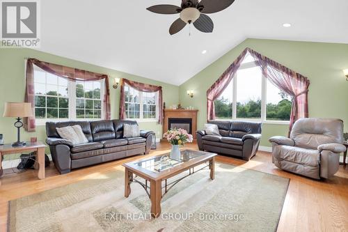 2579 Harmony Road, Tyendinaga, ON - Indoor Photo Showing Living Room With Fireplace