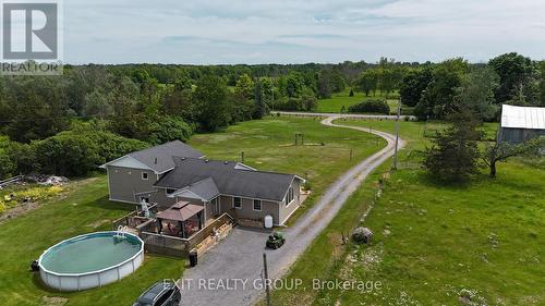 2579 Harmony Road, Tyendinaga, ON - Outdoor With Above Ground Pool With View