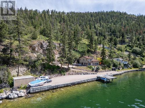 9222 Smith Road, Vernon, BC - Outdoor With Body Of Water With View