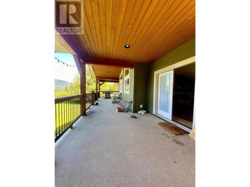 4810 40Th Street, Canyon, BC - Outdoor With Deck Patio Veranda With Exterior