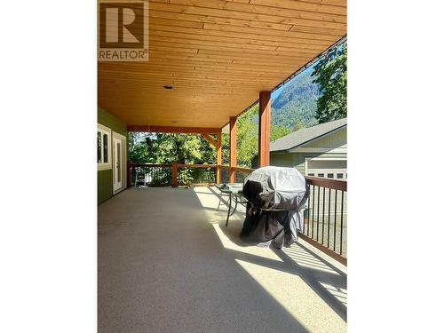 4810 40Th Street, Canyon, BC - Outdoor With Deck Patio Veranda With Exterior