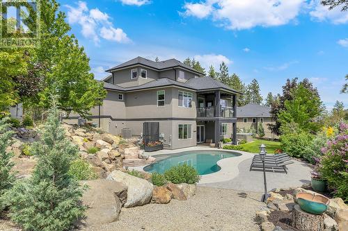 2488 Stone Grove Crescent, West Kelowna, BC - Outdoor With In Ground Pool With Deck Patio Veranda