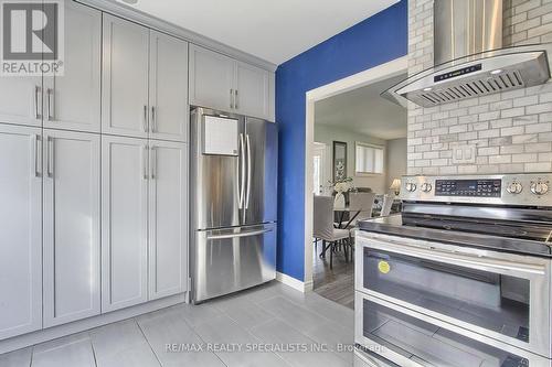 37 Burgby Avenue, Brampton, ON - Indoor Photo Showing Kitchen With Stainless Steel Kitchen