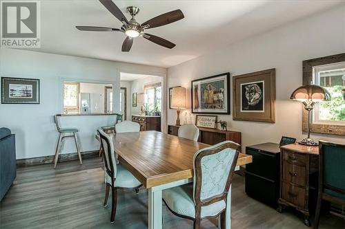 322 Cosby Subdivision Road, Mindemoya, ON - Indoor Photo Showing Dining Room