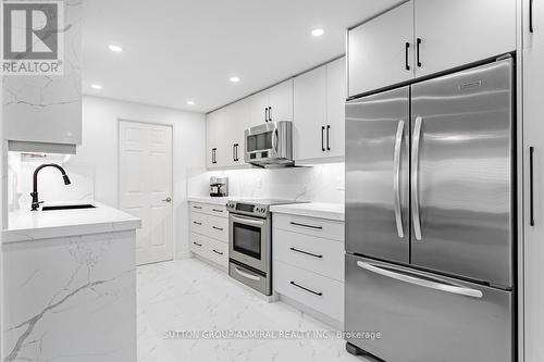 806 - 100 Observatory Lane, Richmond Hill, ON - Indoor Photo Showing Kitchen With Stainless Steel Kitchen With Upgraded Kitchen