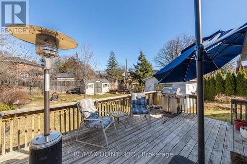 245 Parrott Drive, Belleville, ON - Outdoor With Deck Patio Veranda With Exterior