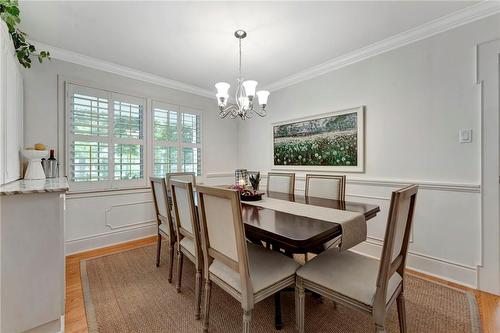 19 Auchmar Road, Hamilton, ON - Indoor Photo Showing Dining Room