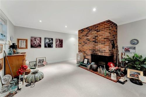 19 Auchmar Road, Hamilton, ON - Indoor With Fireplace