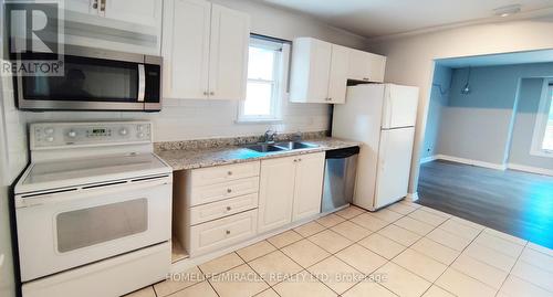 55 Sherwood Avenue, Kitchener, ON - Indoor Photo Showing Kitchen With Double Sink