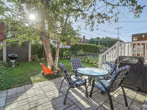 Cour - 8510 Rue Cordner, Montréal (Lasalle), QC - Outdoor With Deck Patio Veranda