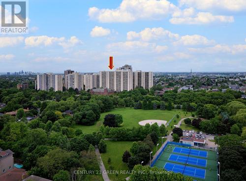 #106 - 360 Ridelle Avenue, Toronto (Briar Hill-Belgravia), ON - Outdoor With View