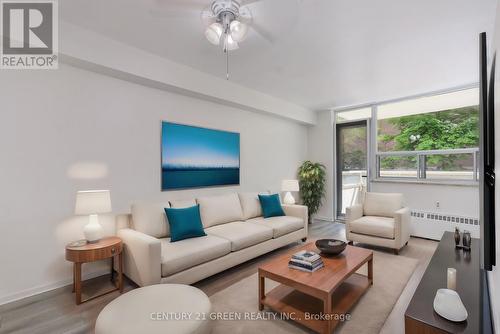 #106 - 360 Ridelle Avenue, Toronto (Briar Hill-Belgravia), ON - Indoor Photo Showing Living Room