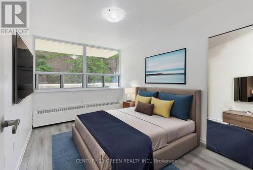 #106 - 360 Ridelle Avenue, Toronto (Briar Hill-Belgravia), ON - Indoor Photo Showing Bedroom