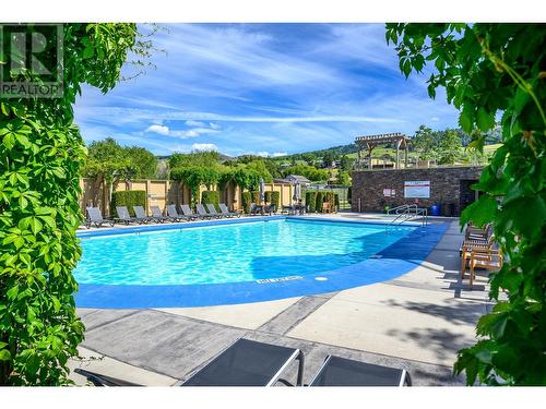 7343 Okanagan Landing Road Unit# 1218, Vernon, BC - Outdoor With In Ground Pool