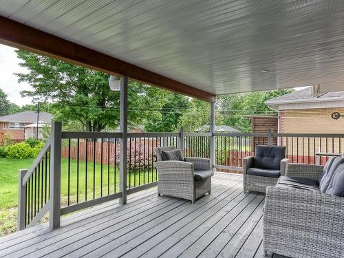 Backyard - 2665 110E Avenue, Shawinigan, QC - Outdoor With Deck Patio Veranda With Exterior