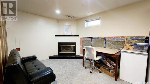 456 Habkirk Drive, Regina, SK - Indoor Photo Showing Other Room With Fireplace