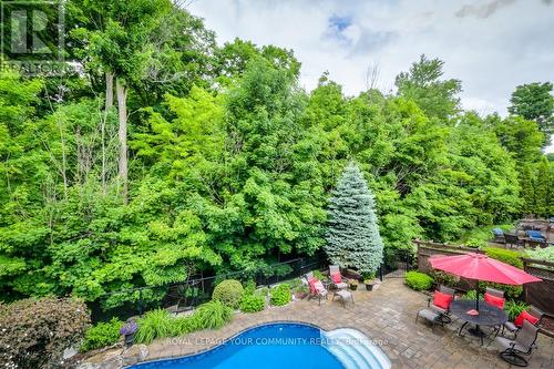 145 Willis Drive, Aurora, ON - Outdoor With In Ground Pool