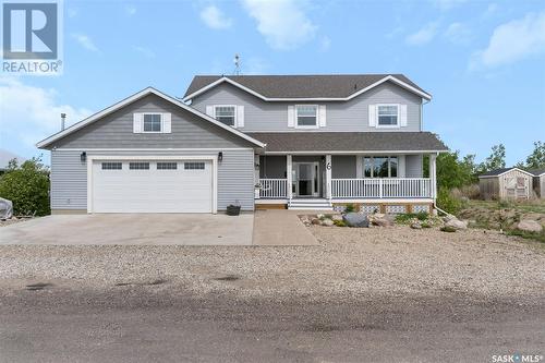 6 Humboldt Lake Drive, Humboldt Lake, SK - Outdoor With Deck Patio Veranda With Facade