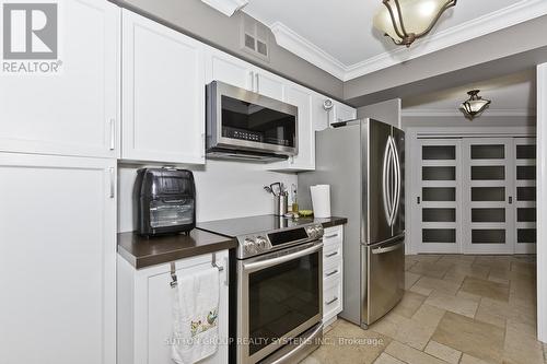 1611 - 55 Elm Drive W, Mississauga, ON - Indoor Photo Showing Kitchen With Stainless Steel Kitchen